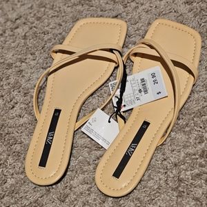 ZARA NEW Sandals USA size 7